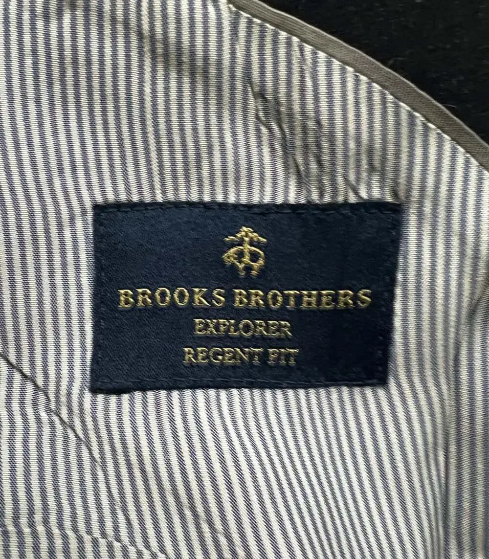 Brooks Brothers Regent Fit Men's Gray Wool Blazer Suit Jacket Size 44S